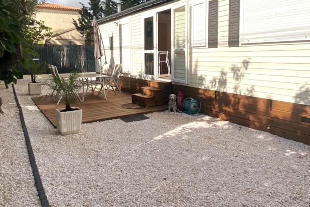 Mobil Home De Patricia Et Franck A سيجيان المظهر الخارجي الصورة